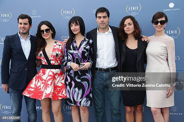 Actresses Maria de Medeiros, Ana de la Reguera, Ricardo Giraldo, actresses Alice Braga and Paz Vega attend the Fenix Film Awards at the 67th Annual...