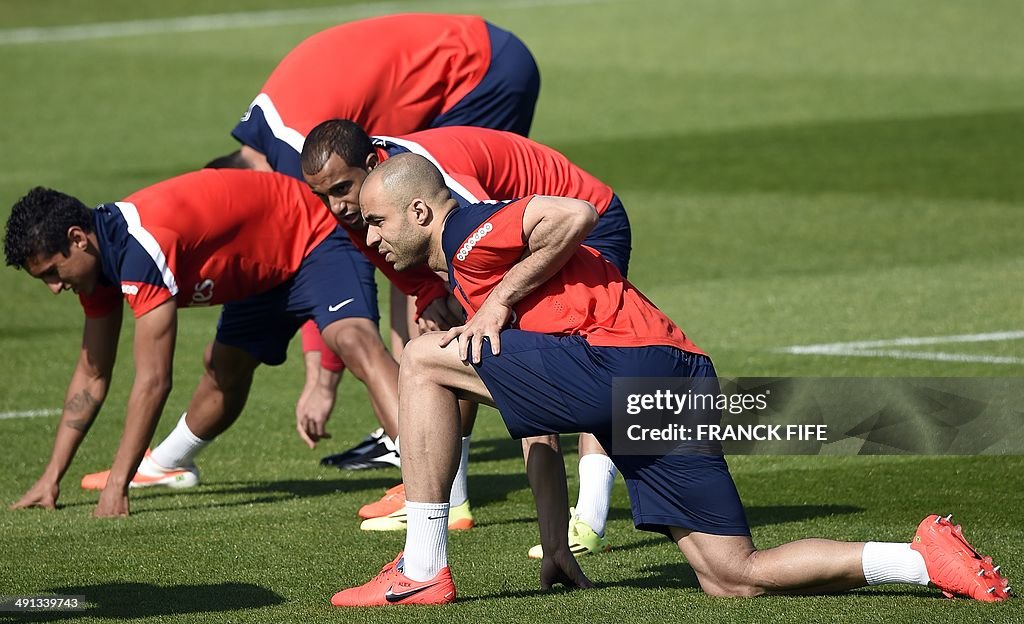 FBL-FRA-LIGUE1-PSG-TRAINING