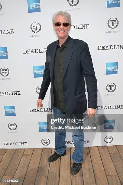 Chris McGurk attends Deadline's Cocktails on the Croisette in partnership with AmericanExpress and Film Fraternity at La Gold Plage on May 16, 2014...