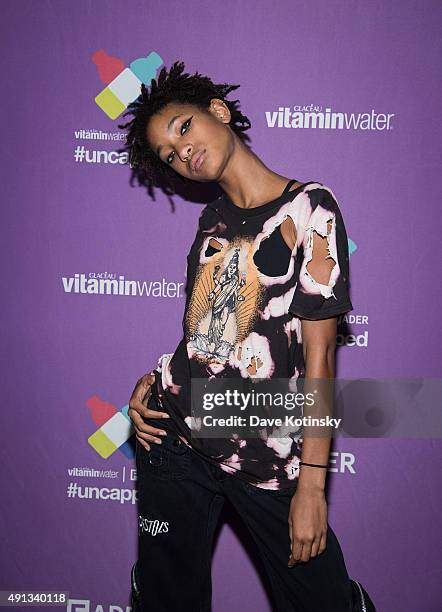 Willow Smith performs at the vitaminwater And The Fader Unite To "HYDRATE THE HUSTLE" For Fifth Anniversary Of #uncapped Concert Series on October 3,...