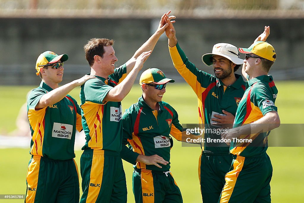 QLD v TAS - Matador BBQs One Day Cup