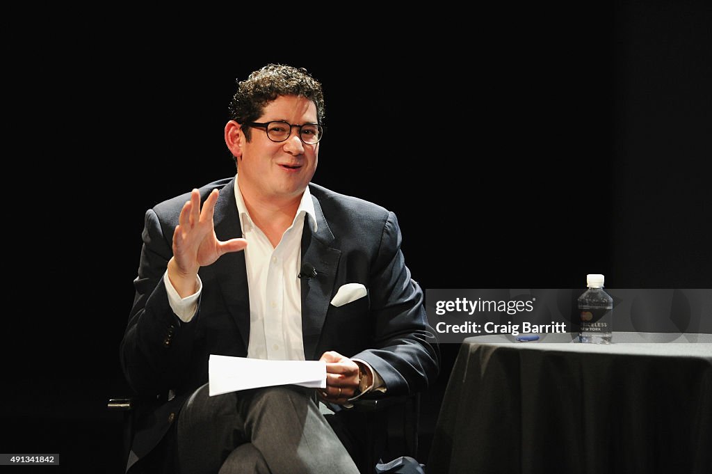 The New Yorker Festival 2015 - Julianna Margulies Talks With Joshua Rothman