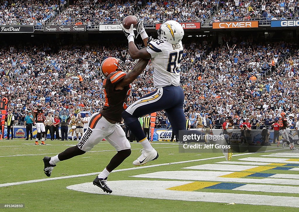 Cleveland Browns v San Diego Chargers