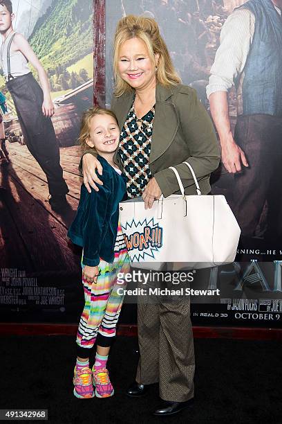 Actress Caroline Rhea attends the "Pan" New York premiere at Ziegfeld Theater on October 4, 2015 in New York City.