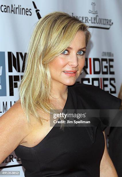 Actress Jessica Capshaw attends the 53rd New York Film Festival premiere of "Bridge Of Spies" at Alice Tully Hall, Lincoln Center on October 4, 2015...