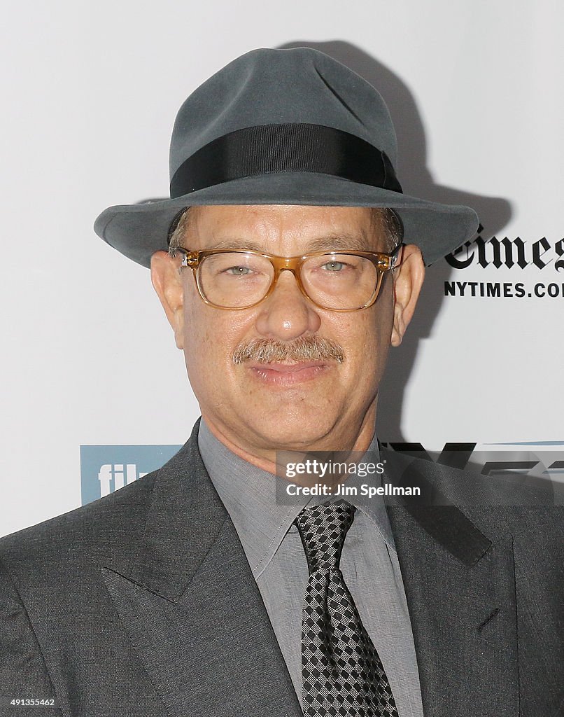 53rd New York Film Festival - "Bridge Of Spies" - Arrivals