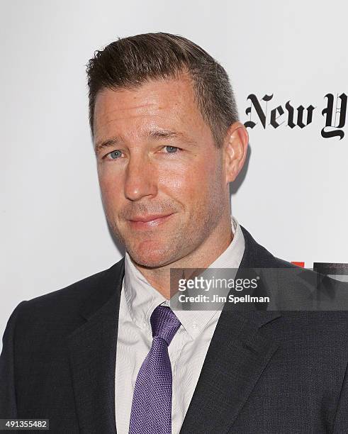 Actor/director Edward Burns attends the 53rd New York Film Festival premiere of "Bridge Of Spies" at Alice Tully Hall, Lincoln Center on October 4,...