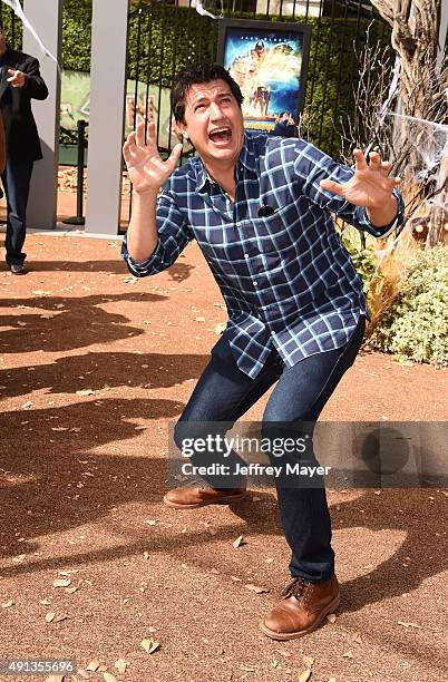 Actor Ken Marino attends the premiere of Sony Entertainment's 'Goosebumps' at the Regency Village Theater on October 4, 2015 in Westwood, California.