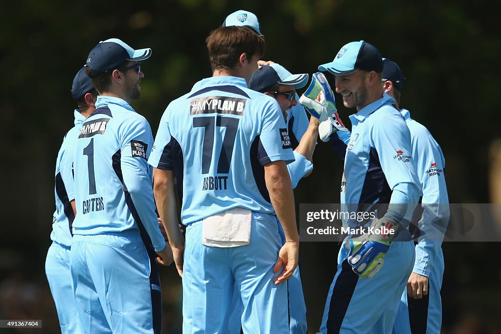 NSW v CA XI - Matador BBQs One Day Cup