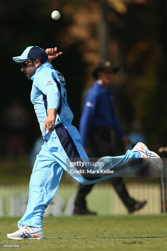 NSW v CA XI - Matador BBQs One Day Cup