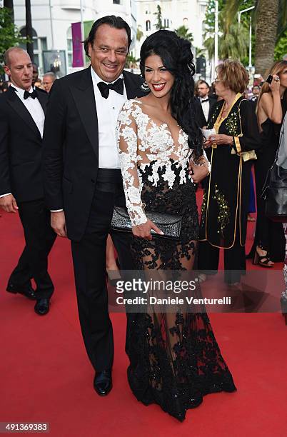 Ayem Nour attends the "How To Train Your Dragon 2" Premiere at the 67th Annual Cannes Film Festival on May 16, 2014 in Cannes, France.