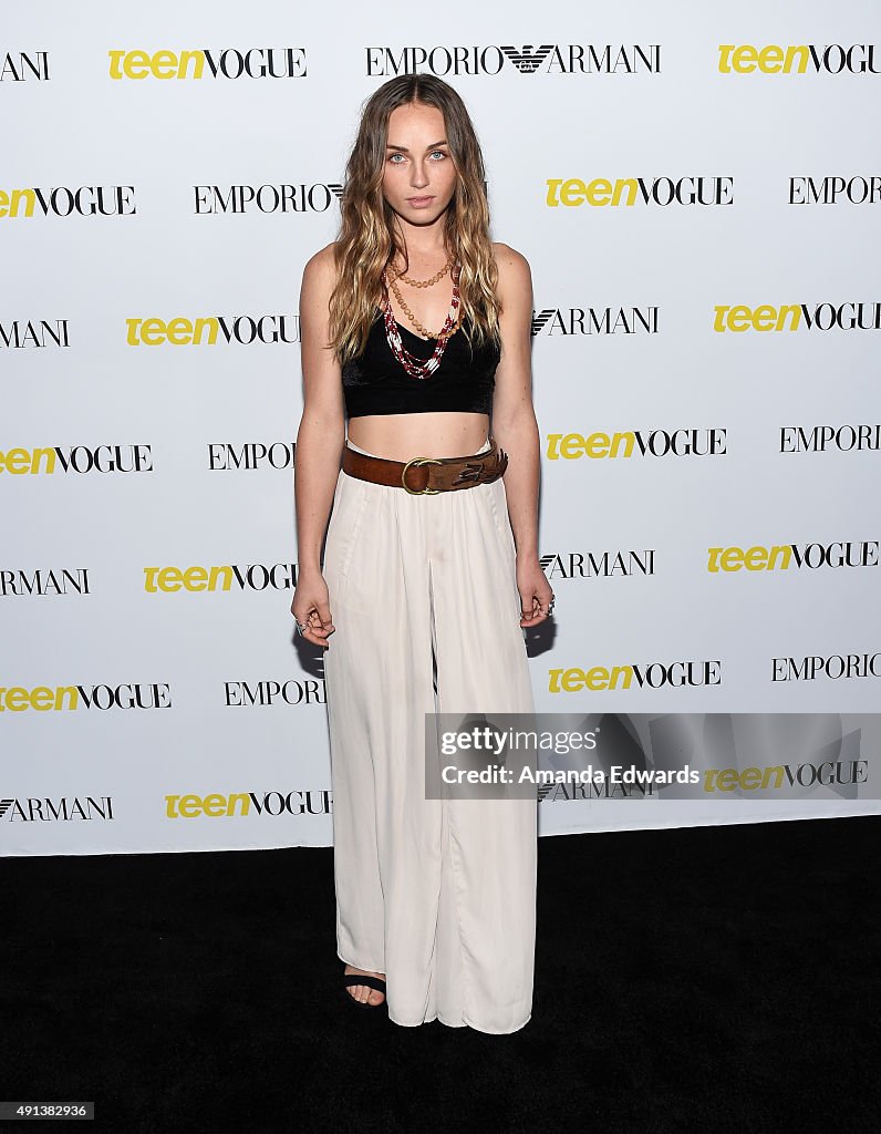 Teen Vogue's 13th Annual Young Hollywood Issue Launch Party - Arrivals