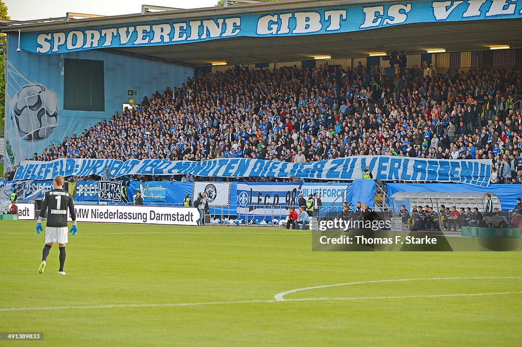 Darmstadt 98 v Arminia Bielefeld - Second Bundesliga Playoff First Leg