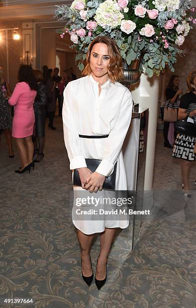 Melanie Chisholm aka Mel C attends the Future Dreams Autumn Lunch at The Savoy Hotel on October 5, 2015 in London, England.