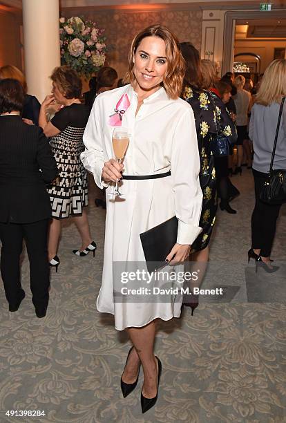 Melanie Chisholm aka Mel C attends the Future Dreams Autumn Lunch at The Savoy Hotel on October 5, 2015 in London, England.