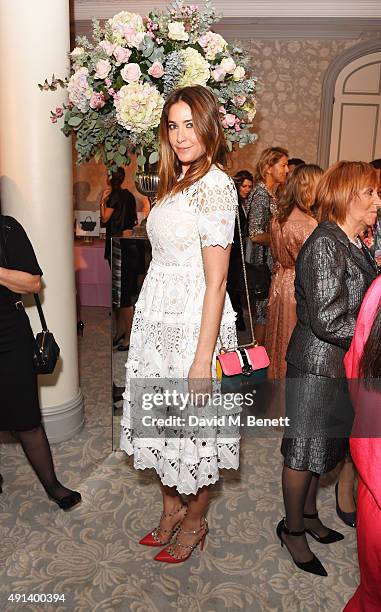 Lisa Snowdon attends the Future Dreams Autumn Lunch at The Savoy Hotel on October 5, 2015 in London, England.