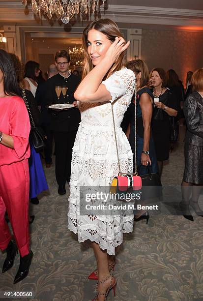 Lisa Snowdon attends the Future Dreams Autumn Lunch at The Savoy Hotel on October 5, 2015 in London, England.