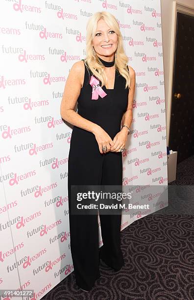 Gaby Roslin attends the Future Dreams Autumn Lunch at The Savoy Hotel on October 5, 2015 in London, England.