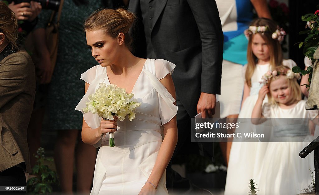 The Wedding Of Poppy Delevingne And James Cook