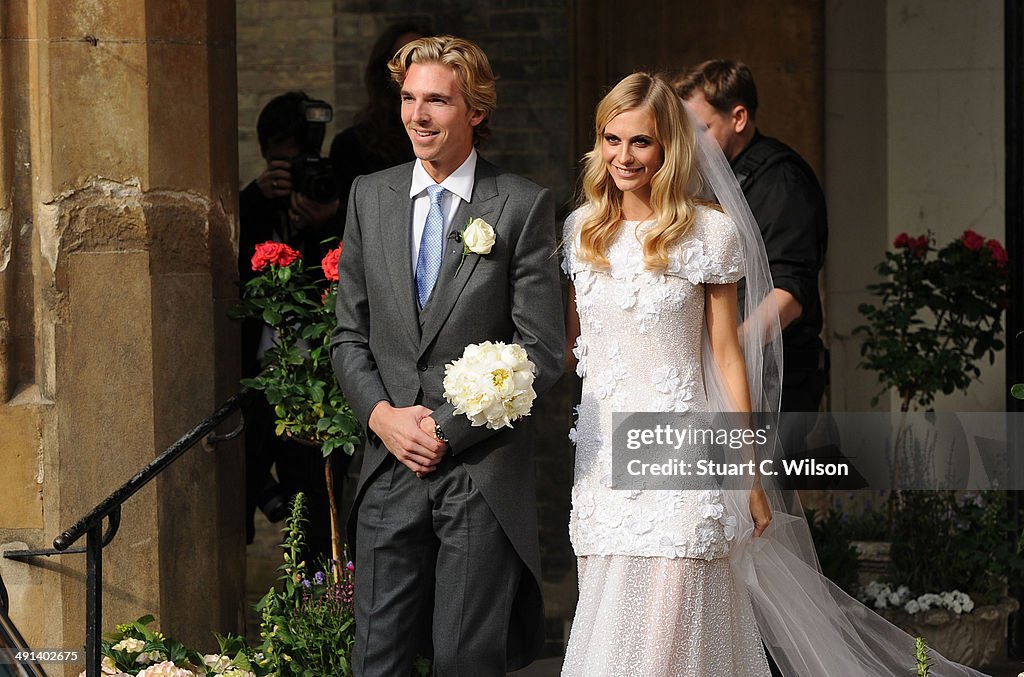 The Wedding Of Poppy Delevingne And James Cook