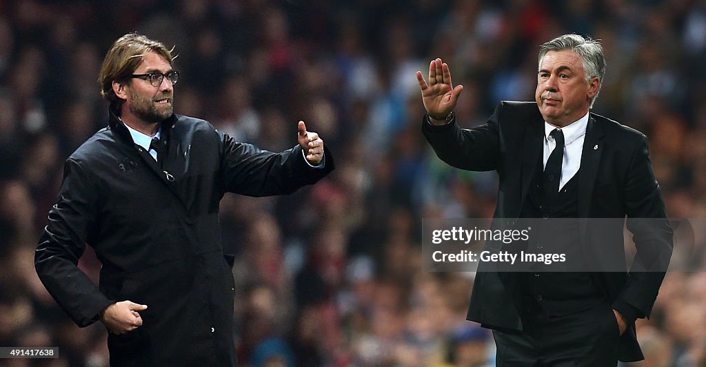 (FILE PHOTO) Jurgen Klopp And Carlo Ancelotti - Liverpool Manager Candidates