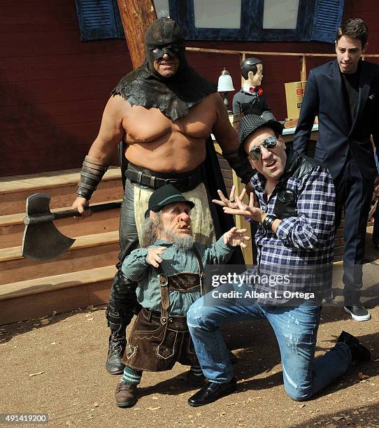 Actor Gabriel Jarret arrives for the Premiere Of Sony Pictures Entertainment's "Goosebumps" held at Regency Village Theatre on October 4, 2015 in...