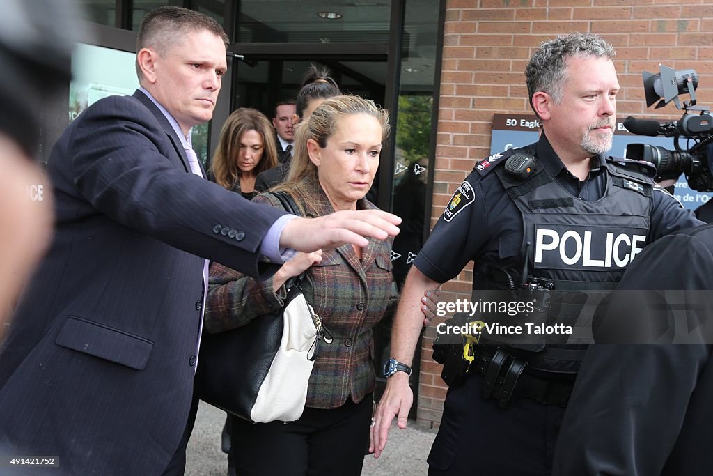 Marco Muzzo's Mother Dawn Muzzo Outside Courthouse