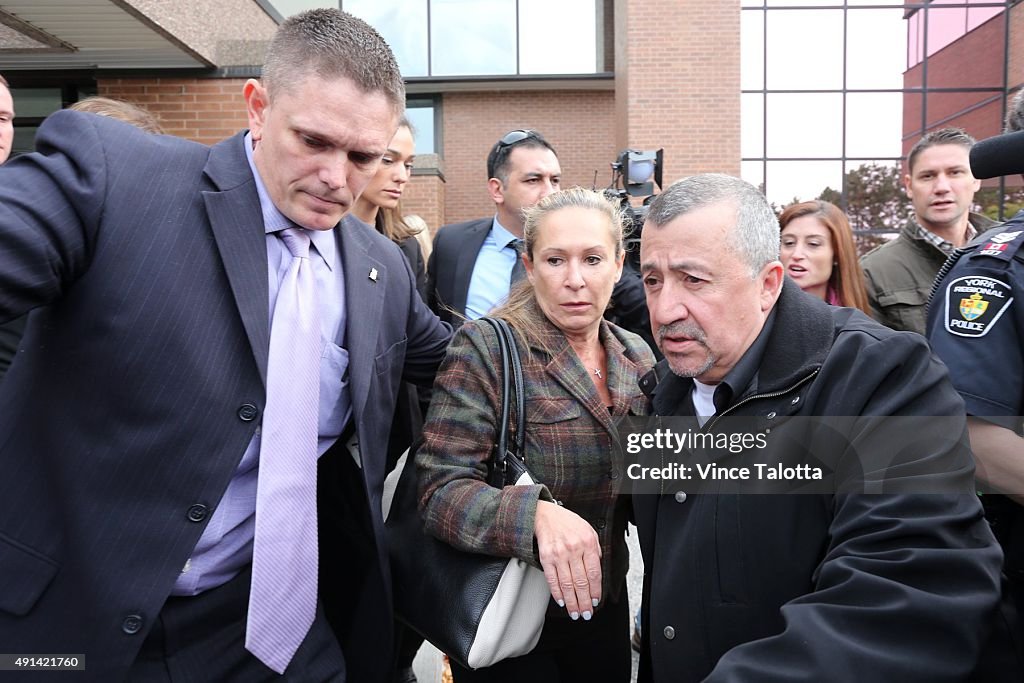 Marco Muzzo's Mother Dawn Muzzo Outside Courthouse