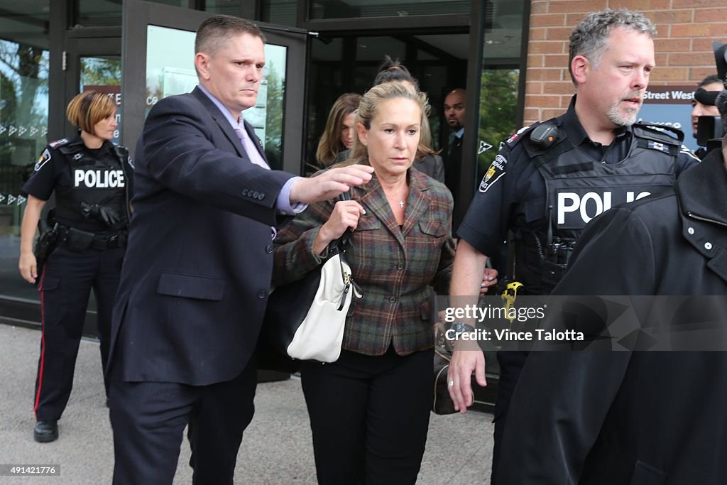 Marco Muzzo's Mother Dawn Muzzo Outside Courthouse