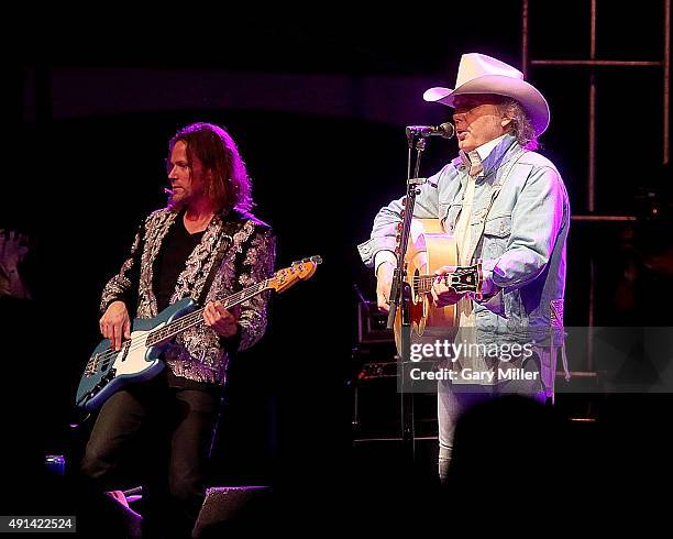 Dwight Yoakam performs on stage on day 3 during week 1 of the Austin City Limits Music Festival at Zilker Park on October 4, 2015 in Austin, Texas.