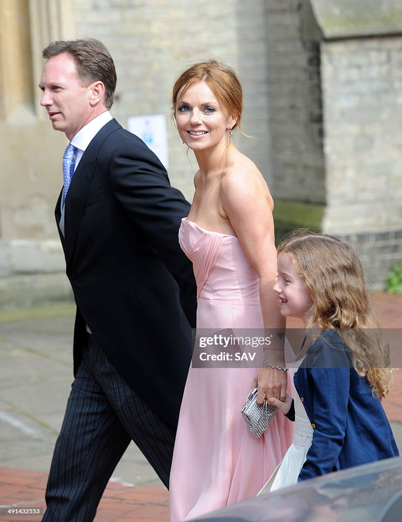 Celebrity Sightings At The Wedding Of Poppy Delevingne And James Cook In London - May 16, 2014