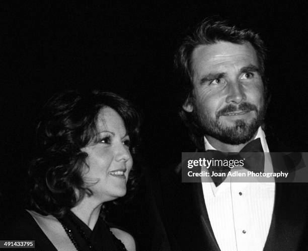 Actress Brenda Vaccaro and actor James Brolin attend the Filmex black tie ball at the Century City Hotel after the movie premiere of 'F.I.S.T.' on...