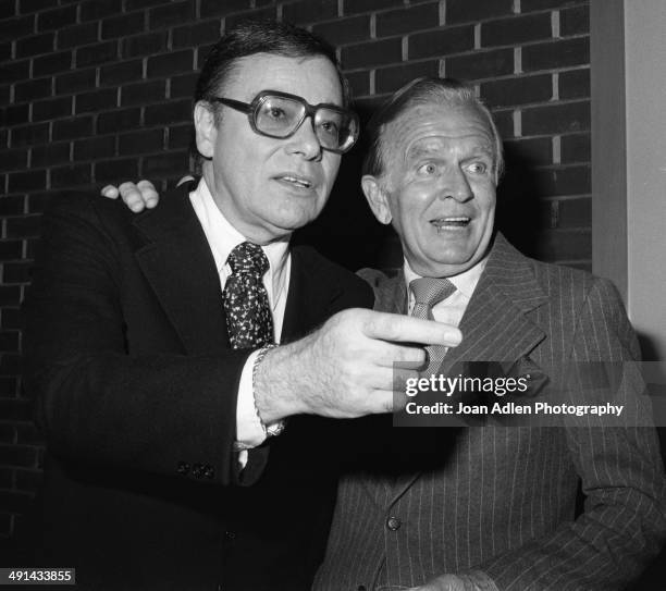 Ross Hunter And Hayden Rorke, News Photo