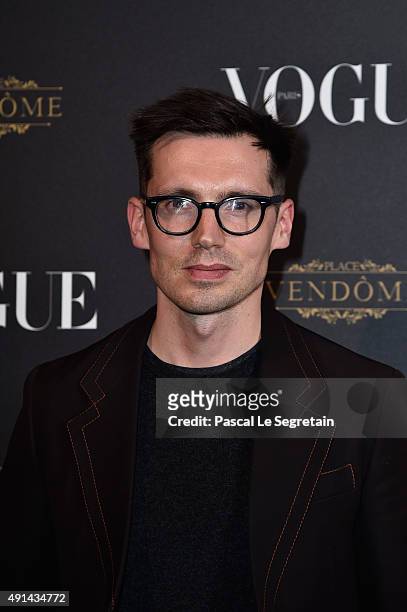 Erdem attends the Vogue 95th Anniversary Party on October 3, 2015 in Paris, France.