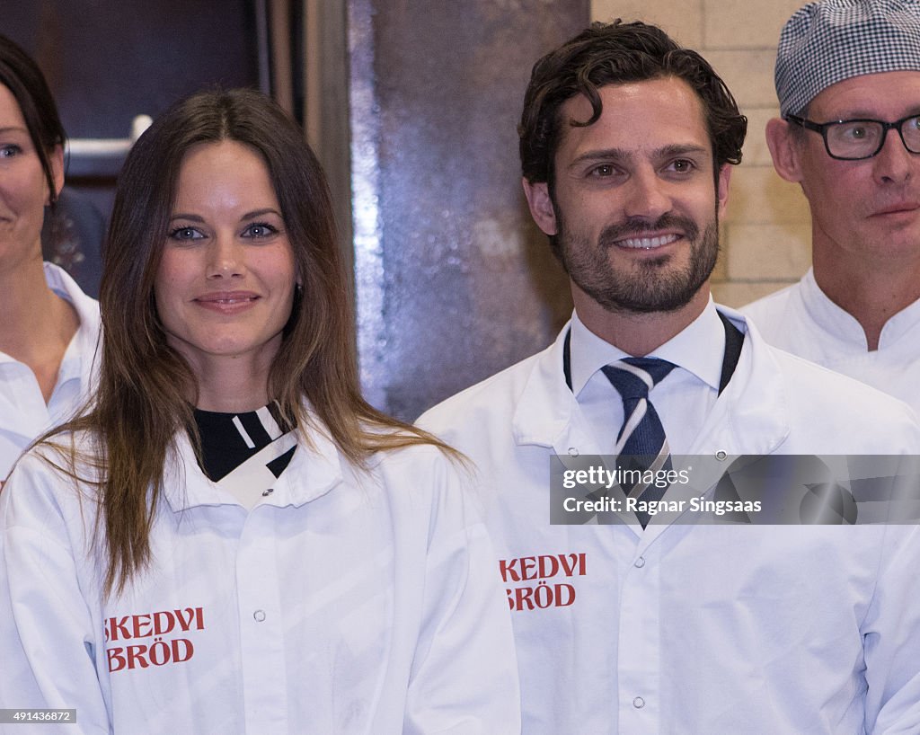 Prince Carl Philip of Sweden and Princess Sofia Visit Dalarna - Day 1