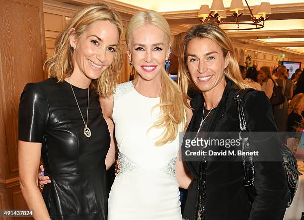 Lisa Butcher, Amanda Cronin and Anastasia Webster attend the annual ladies' lunch in support of the Silent No More Gynaecological Cancer Fund and The...