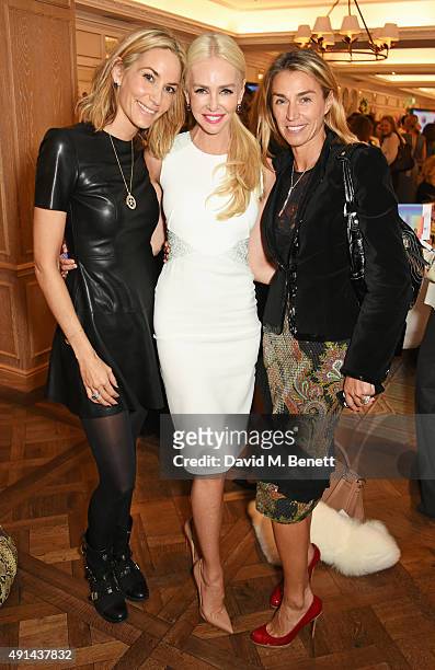 Lisa Butcher, Amanda Cronin and Anastasia Webster attend the annual ladies' lunch in support of the Silent No More Gynaecological Cancer Fund and The...