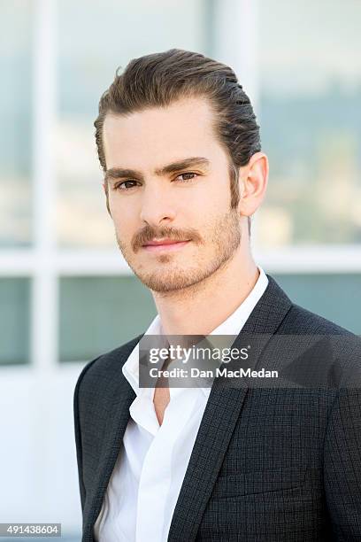 Actor Andrew Garfield is photographed for USA Today on September 8, 2015 in Los Angeles, California. PUBLISHED IMAGE.