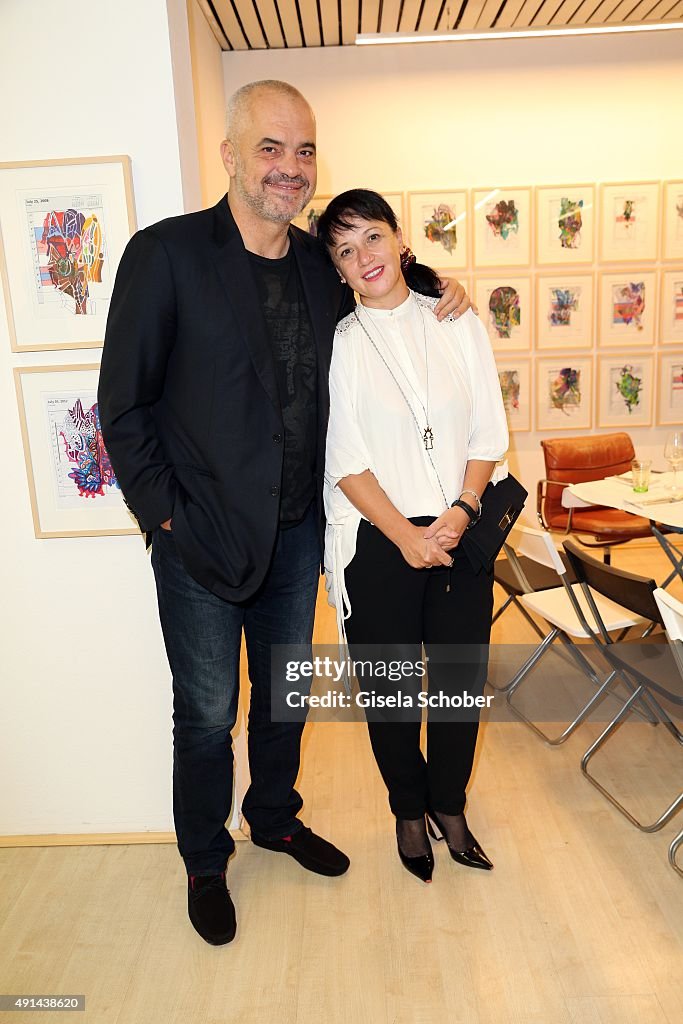 Edi Rama - Daily Drawings Exhibition Preview