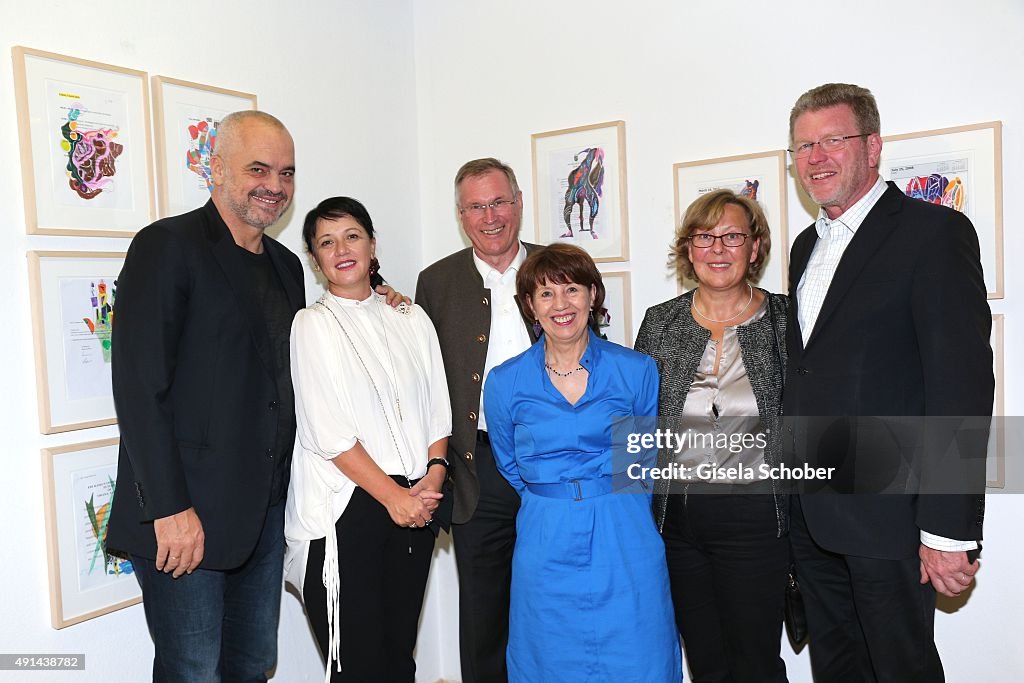 Edi Rama - Daily Drawings Exhibition Preview