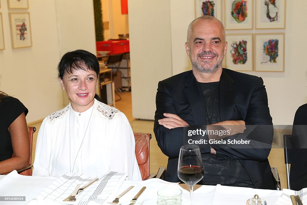 Edi Rama - Daily Drawings Exhibition Preview
