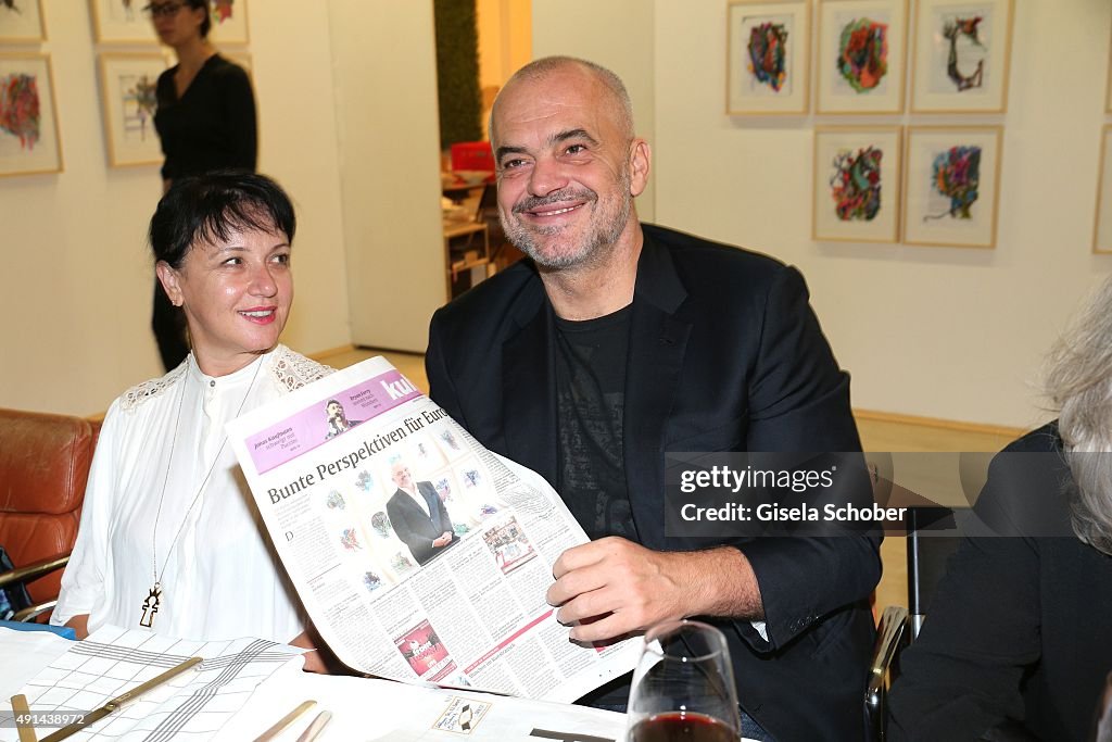 Edi Rama - Daily Drawings Exhibition Preview