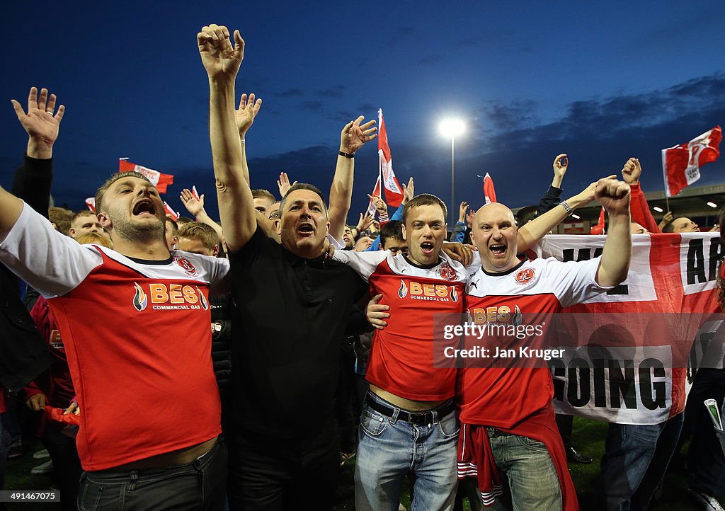 Fleetwood Town v York City - Skly Bet League Two Play Off Semi Final: Second Leg