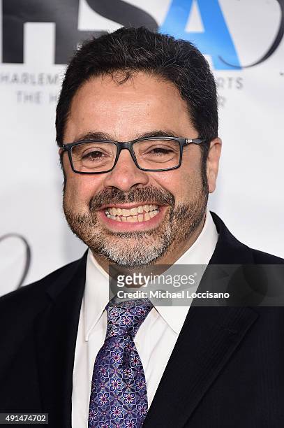 Musician Arturo O'Farrill attends the Harlem School of the Arts 50th anniversary kickoff at The Plaza on October 5, 2015 in New York City.