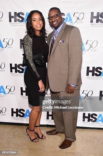 Guests attends the Harlem School of the Arts 50th anniversary kickoff at The Plaza on October 5, 2015 in New York City.