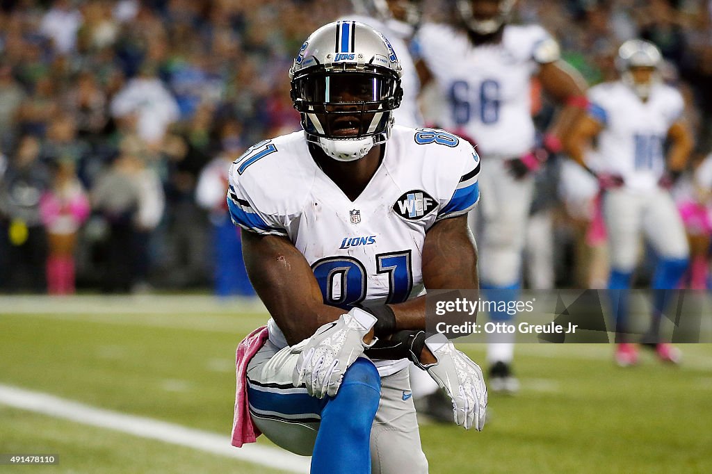 Detroit Lions v Seattle Seahawks