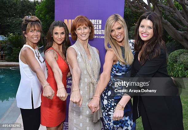 Carol Allan, Samantha Harris, Noreen Fraser, Debbie Matenopoulos and Katherine Schwarzenegger attend the Stella & Dot and The Noreen Fraser...