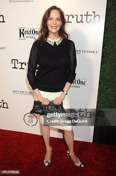 Actress Lesley Ann Warren arrives at the Industry Screening of Sony Pictures Classics' "Truth" at Samuel Goldwyn Theater on October 5, 2015 in...