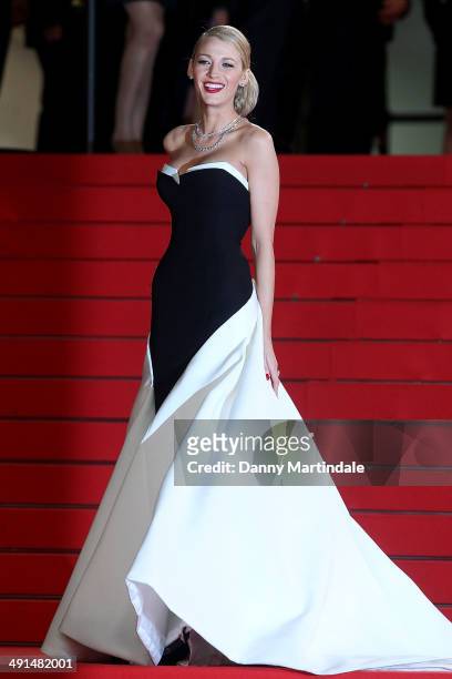 Blake Lively attends "Captives" Premiere at the 67th Annual Cannes Film Festival on May 16, 2014 in Cannes, France.