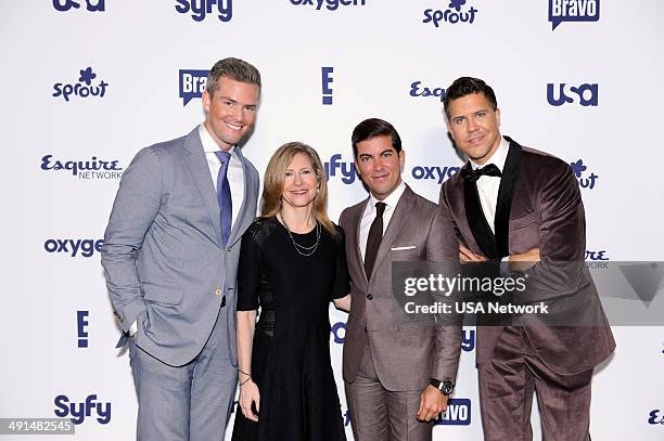 NBCUniversal Cable Entertainment Upfront at the Javits Center in New York City on Thursday, May 15, 2014" -- Pictured: Ryan Serhant, Bravo?s ?Million...